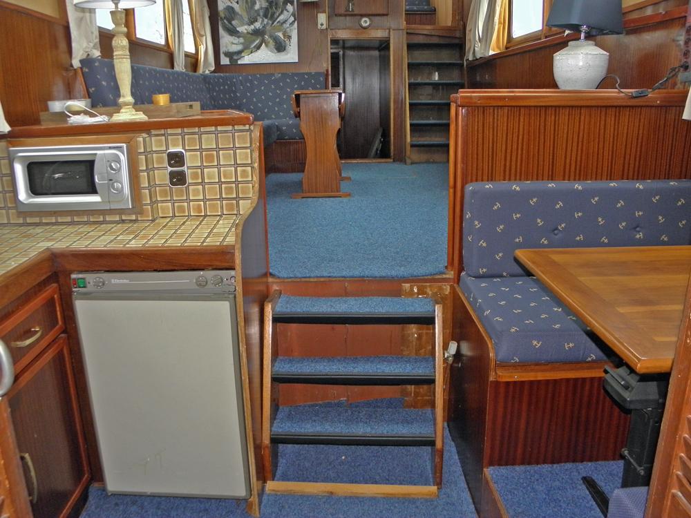 Cabin en avant, H&eacute;bergements